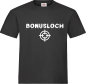 Preview: "Bonusloch" T-Shirt unisex schwarz