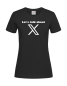 Preview: "Let`s talk about X" Girlie-Shirt schwarz