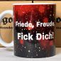 Preview: "Friede, Freude, Fick Dich!" Christmas Edition Keramiktasse 11oz