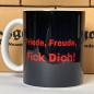 Preview: "Friede, Freude, Fick Dich!" Keramiktasse 11oz