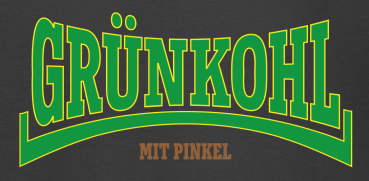 "GRÜNKOHL" T-Shirt unisex schwarz