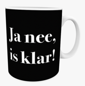 Tasse Ja nee, is klar