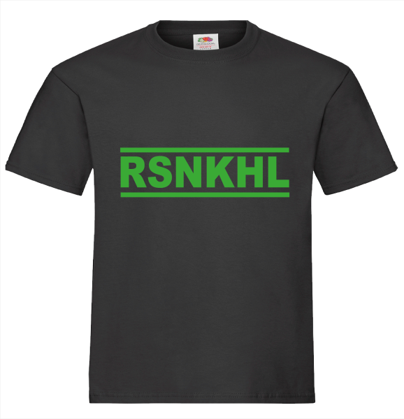 "RSNKHL" T-Shirt unisex schwarz