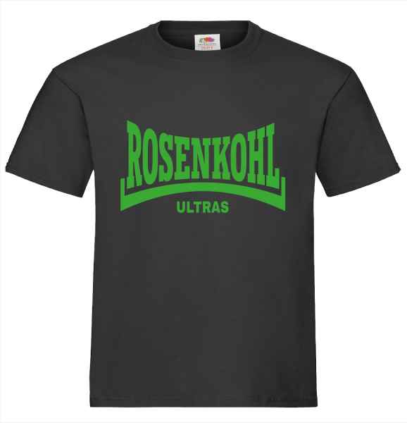 "ROSENKOHL ULTRAS" T-Shirt unisex schwarz