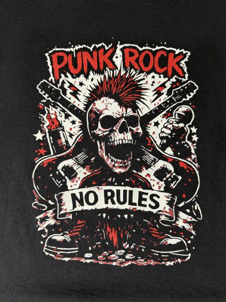 "PUNKROCK" T-Shirt unisex schwarz