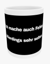 "Ich mache auch Fehler" Keramiktasse